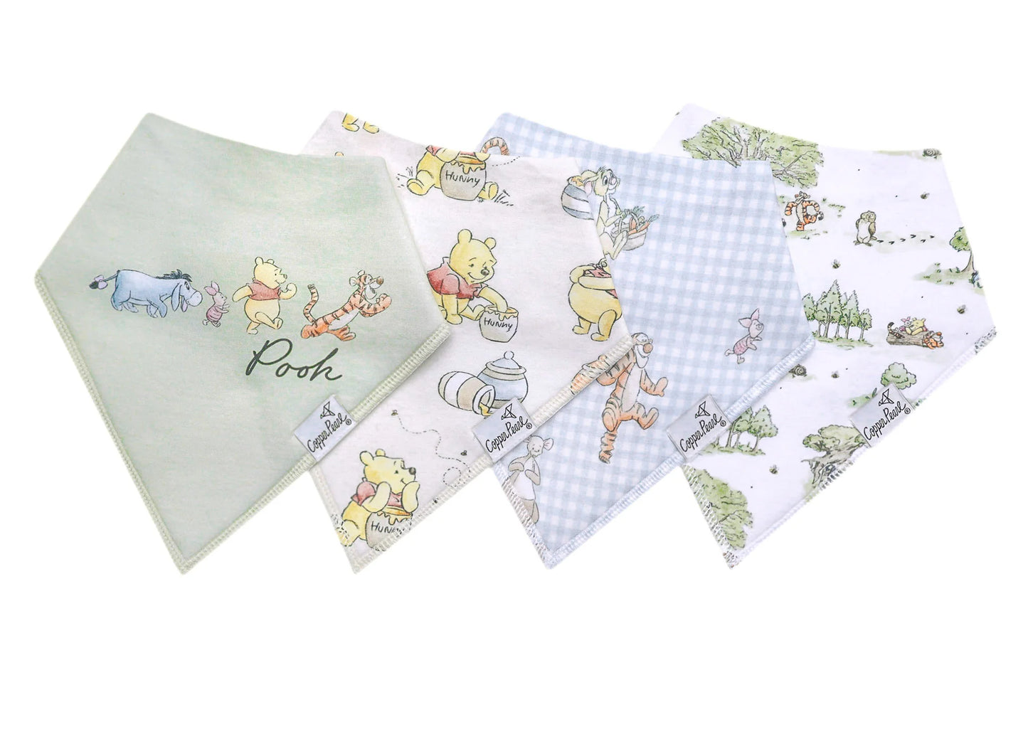 Copper Pearl Baby Bandana Bibs
