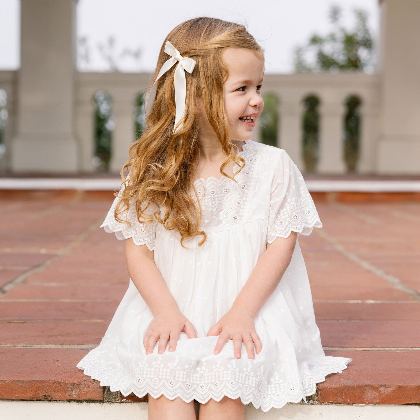 Noralee Eleanor Dress - White