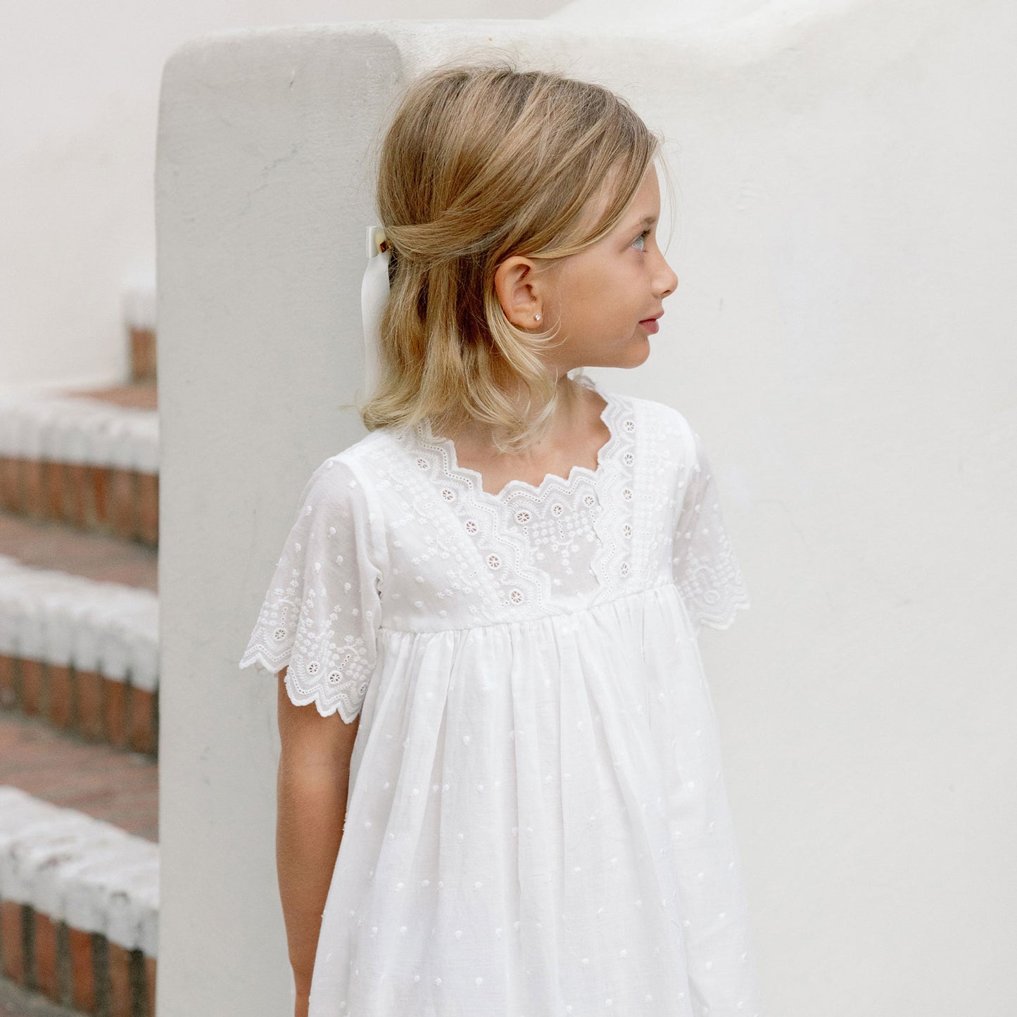 Noralee Eleanor Dress - White