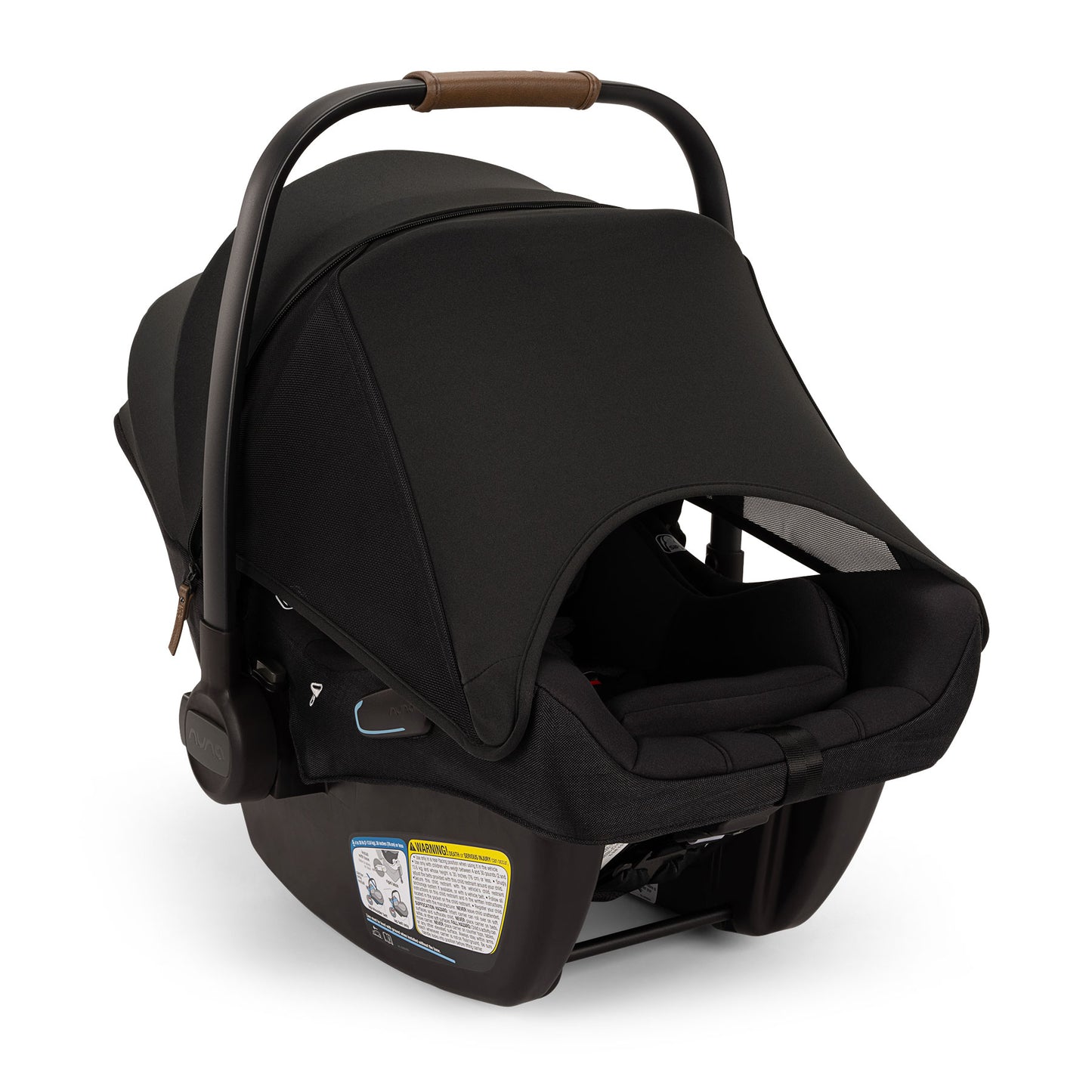 Nuna PIPA Aire RX Infant Car Seat with RELX Base - Caviar