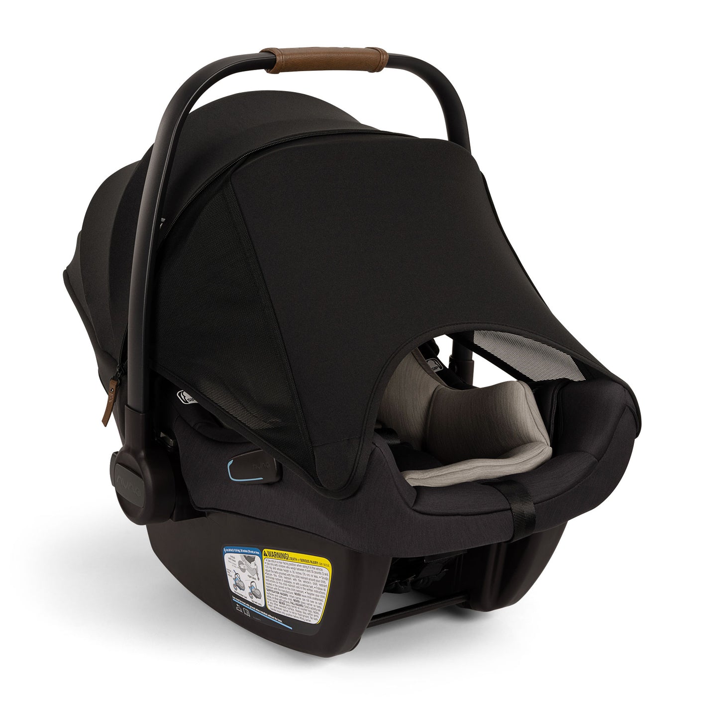 Nuna PIPA Aire Infant Car Seat with Base - Caviar