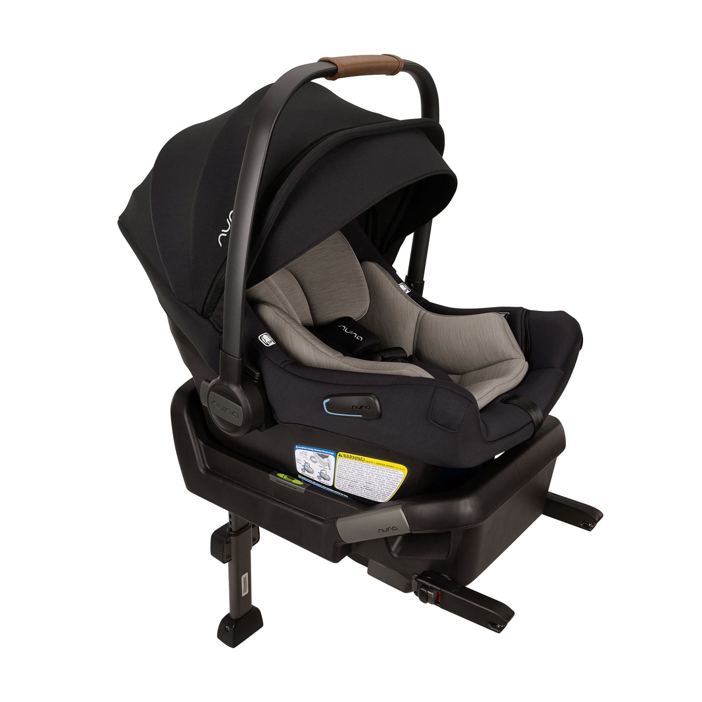 Nuna PIPA Aire Infant Car Seat with Base - Caviar
