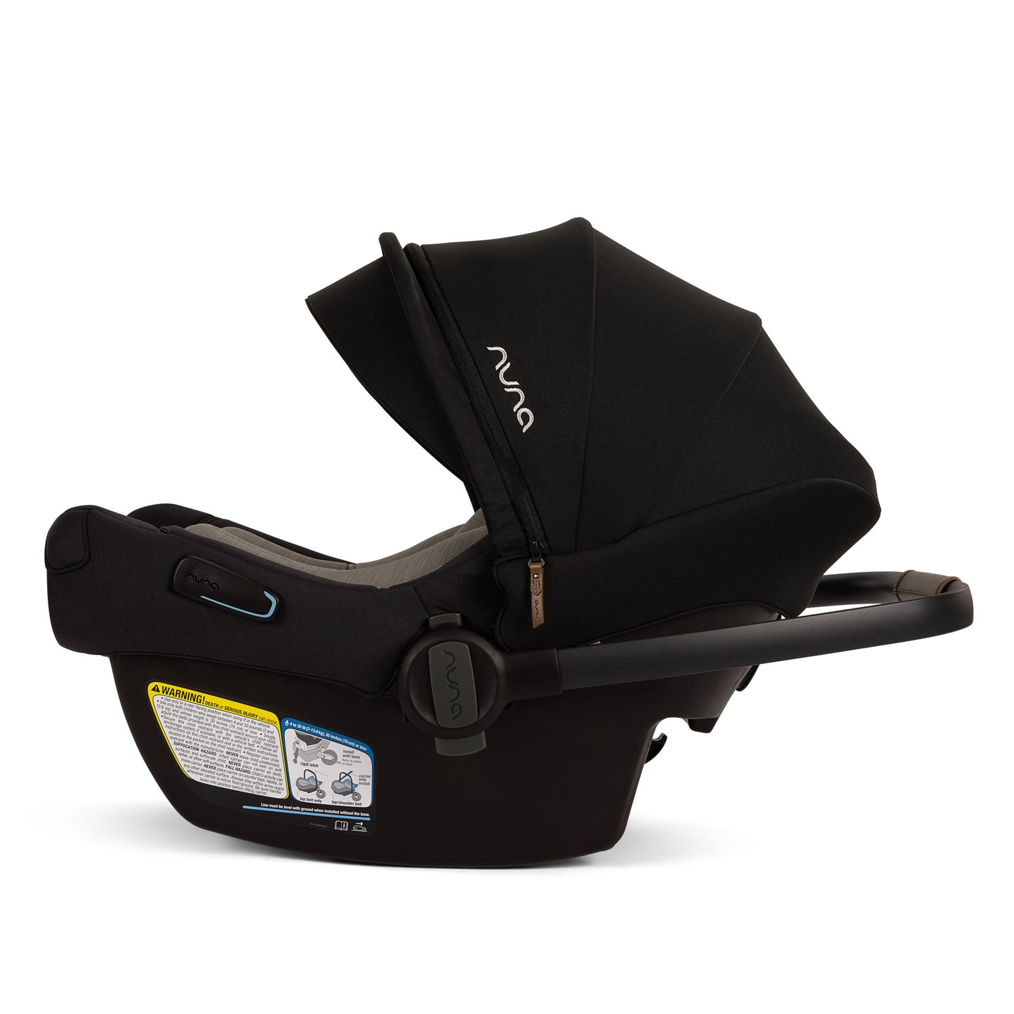 Nuna PIPA Aire Infant Car Seat with Base - Caviar