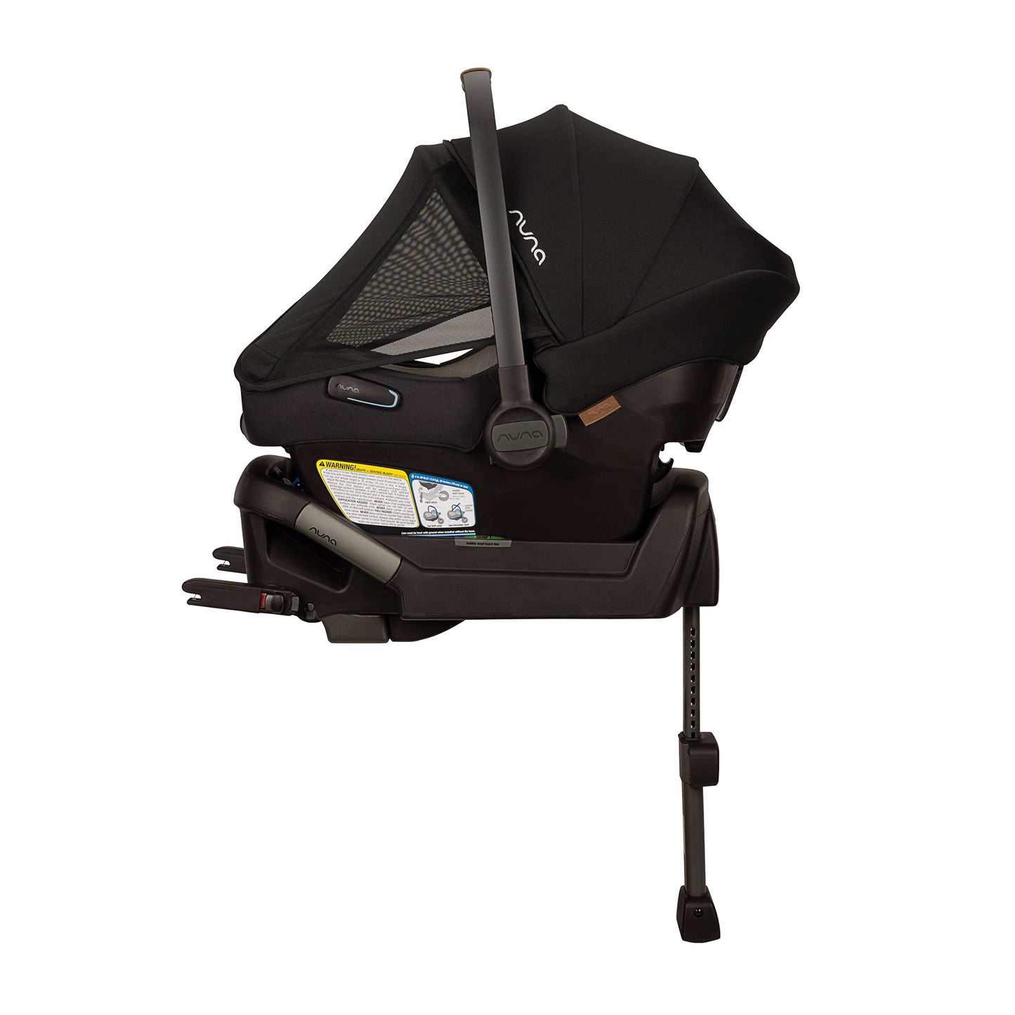 Nuna PIPA Aire Infant Car Seat with Base - Caviar