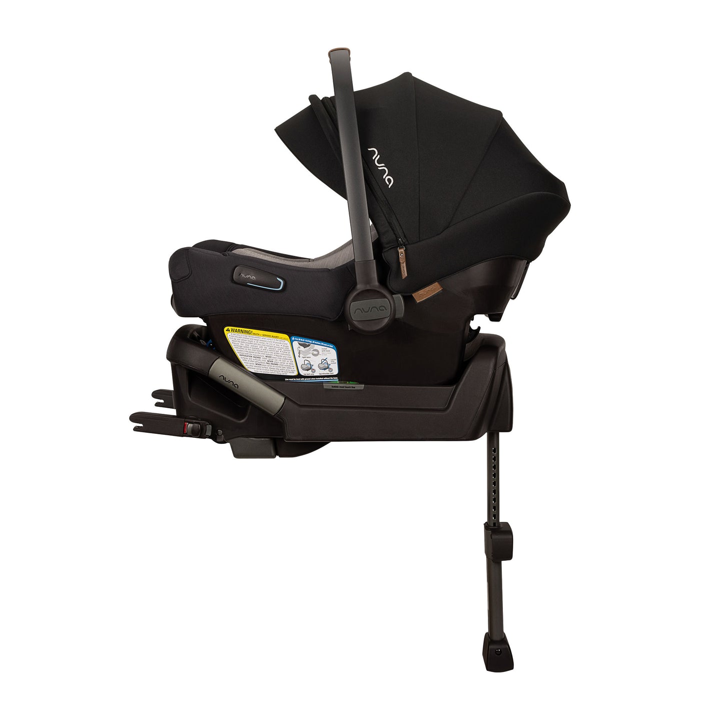Nuna PIPA Aire Infant Car Seat with Base - Caviar