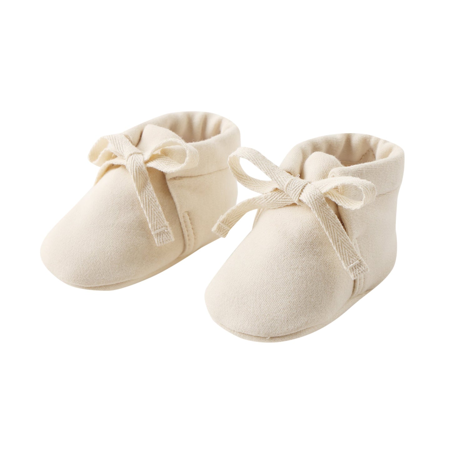 Quincy Mae Baby Booties - Natural