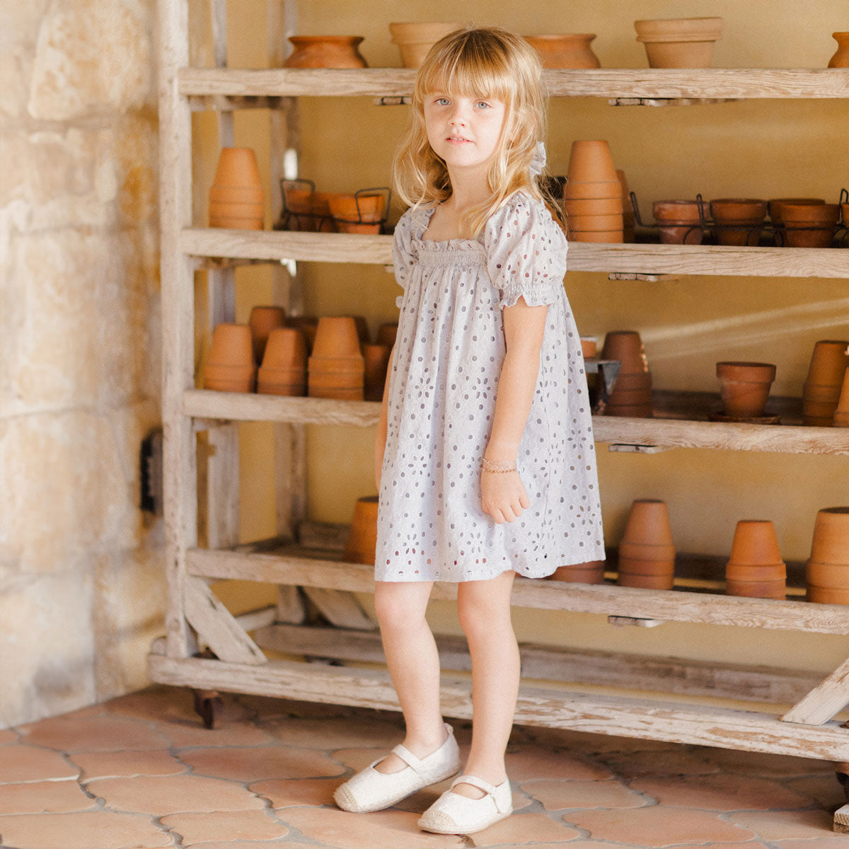 Rylee and Cru Milan Dress - Light Blue