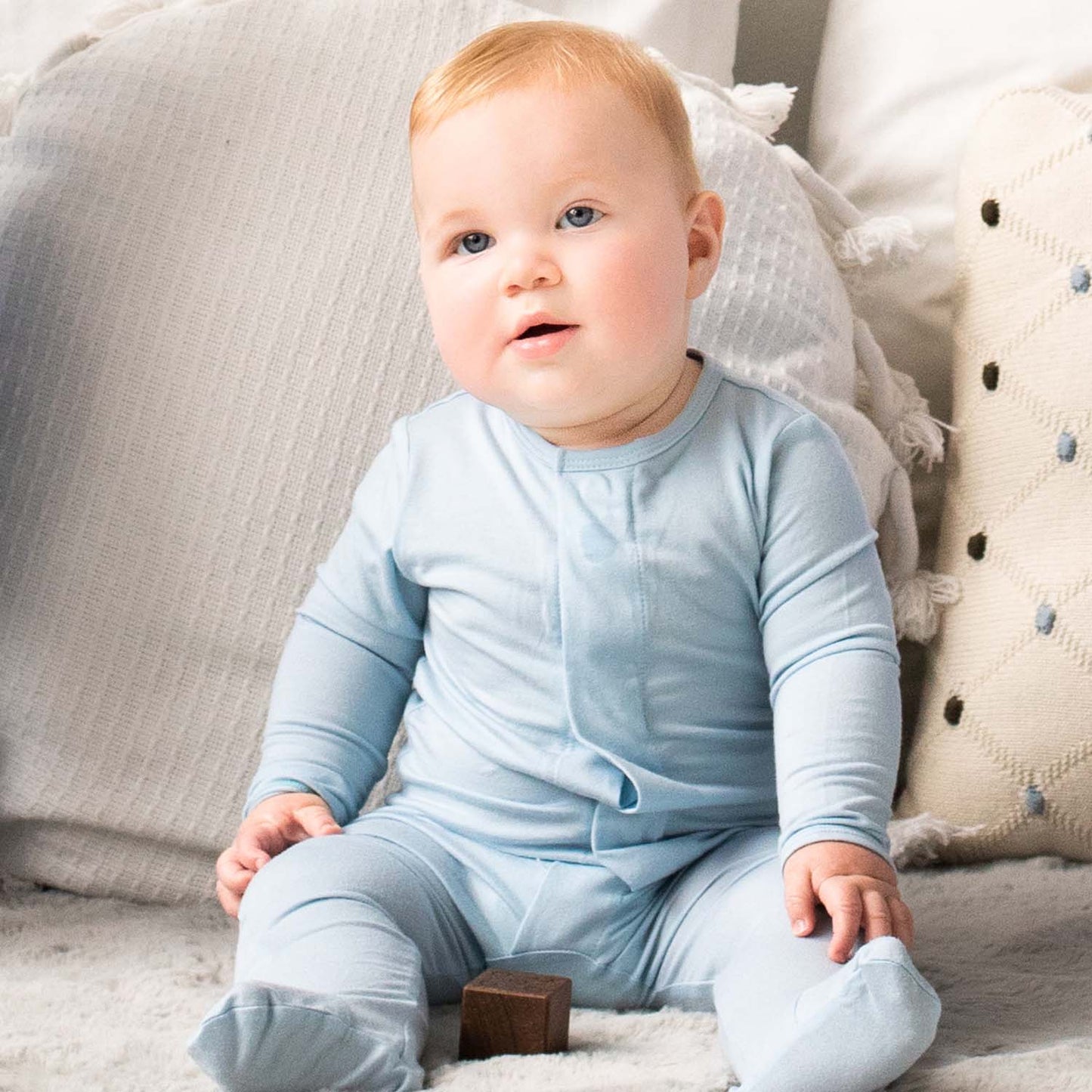 Magnetic Me Modal Magnetic Footie - Baby Blue