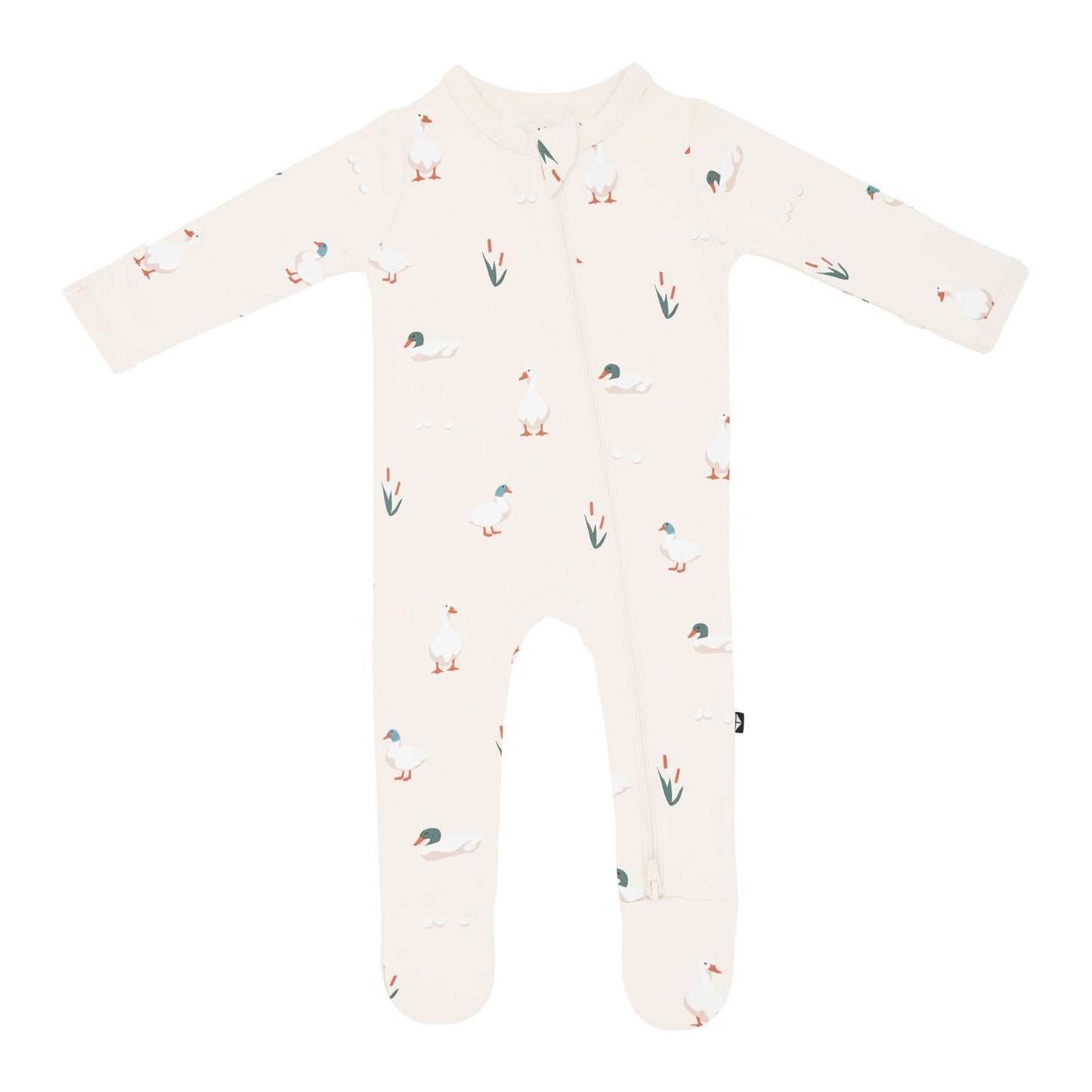 Kyte BABY Zippered Footie - Duck