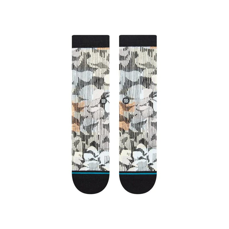 Stance Adult Crew Socks - Vine Crew - Washed Black