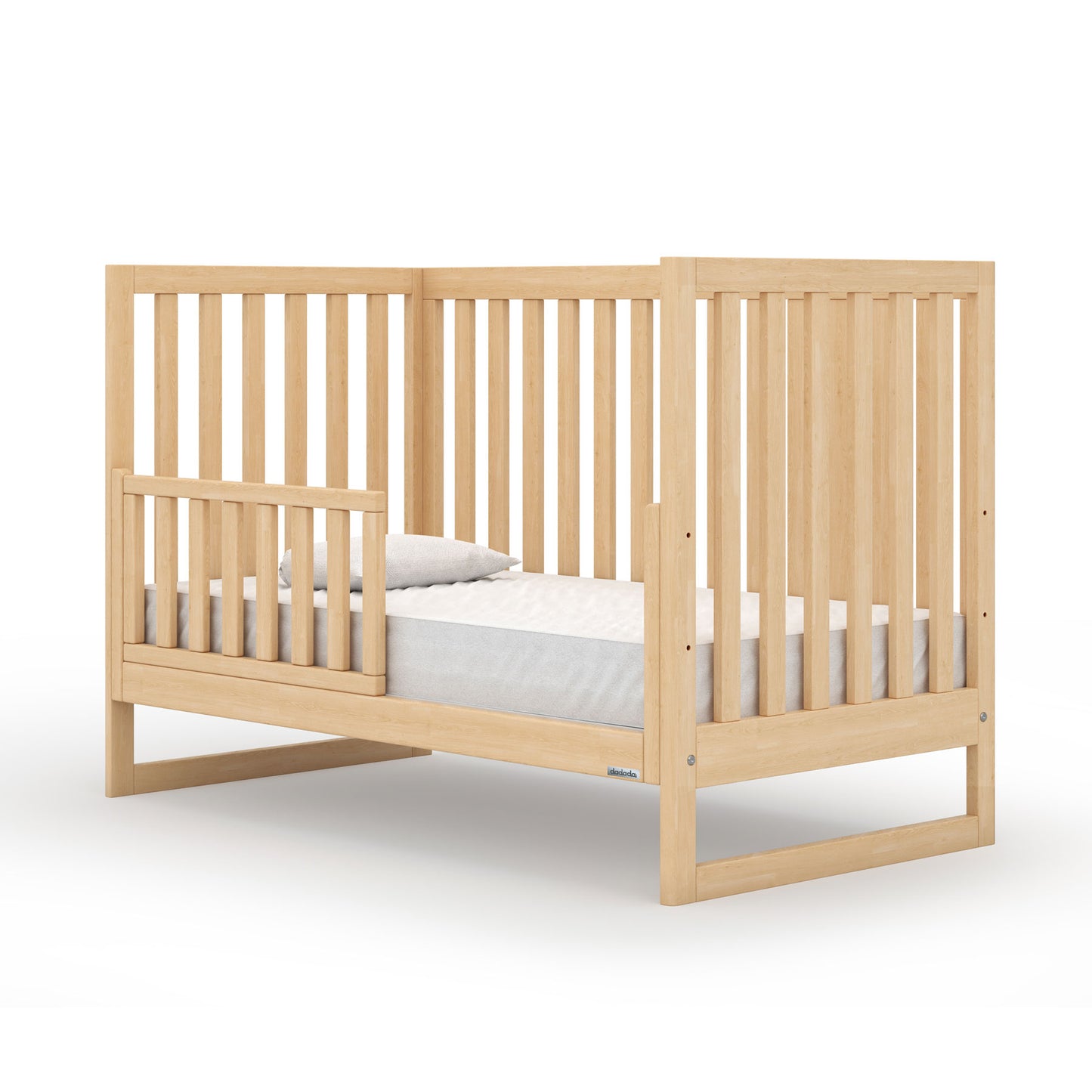 Dadada Austin 3-in-1 Convertible Crib - Natural