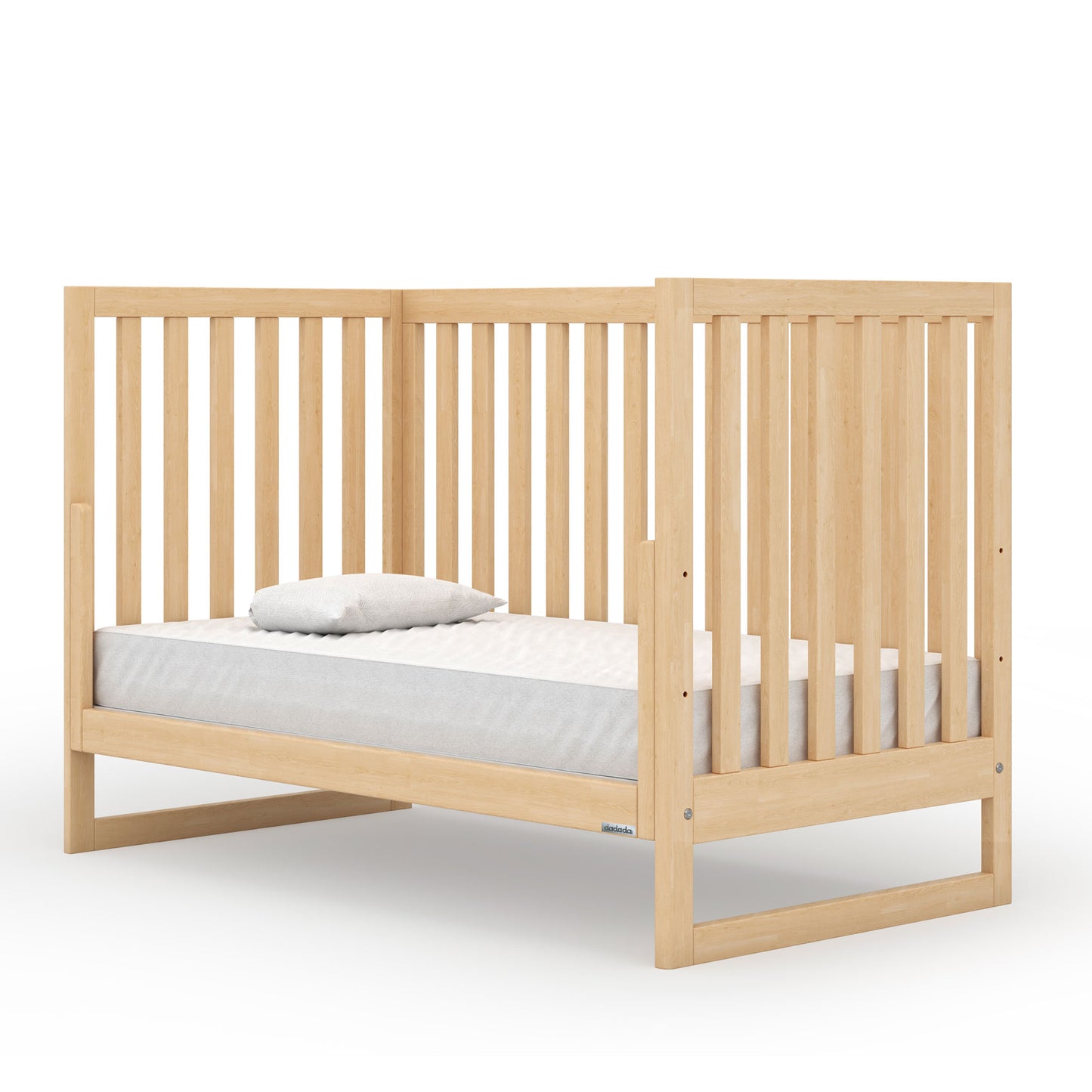 Dadada Austin 3-in-1 Convertible Crib - Natural