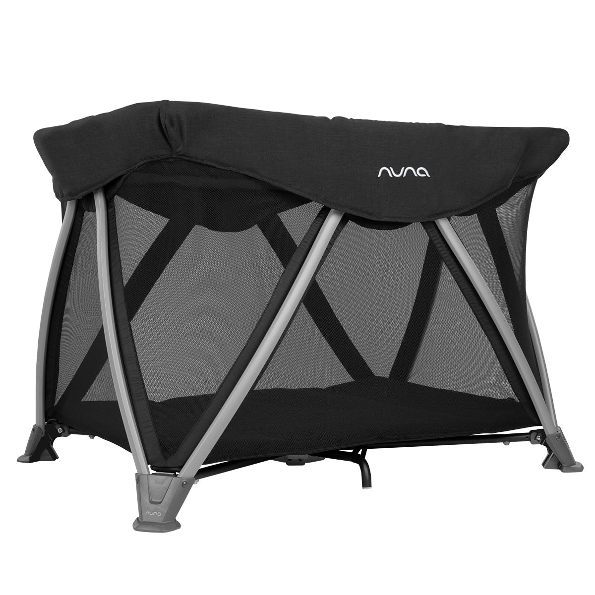 Nuna SENA Aire Play Yard with Zip-Off Bassinet - Caviar