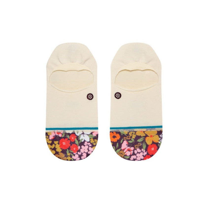Stance Women's No Show Socks - Ditz - Off White
