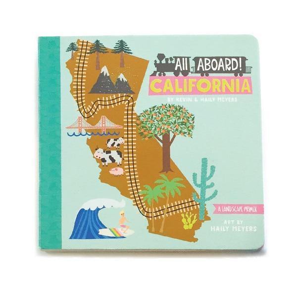 Gibbs Smith All Aboard Primer Book - California Landscape