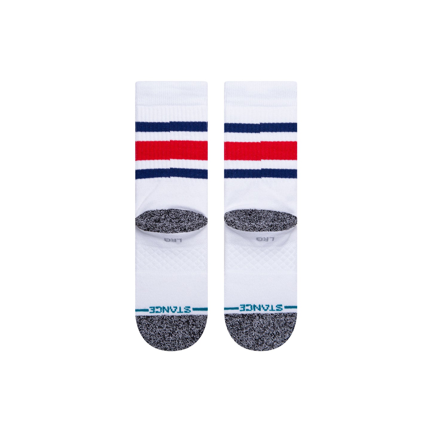 Stance Kids' Crew Socks - Boyd St - White / Blue