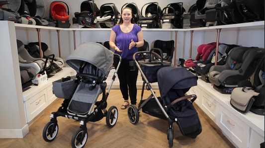 Video: Comparing the Bugaboo Donkey 3 v. Cybex Gazelle S