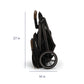 Nuna TRVL LX Stoller and PIPA Urbn Car Seat Travel System - Caviar