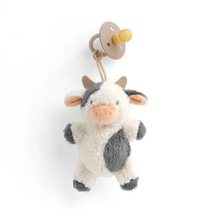 Itzy Ritzy Bitzy Pal Natural Rubber Pacifier and Lovey