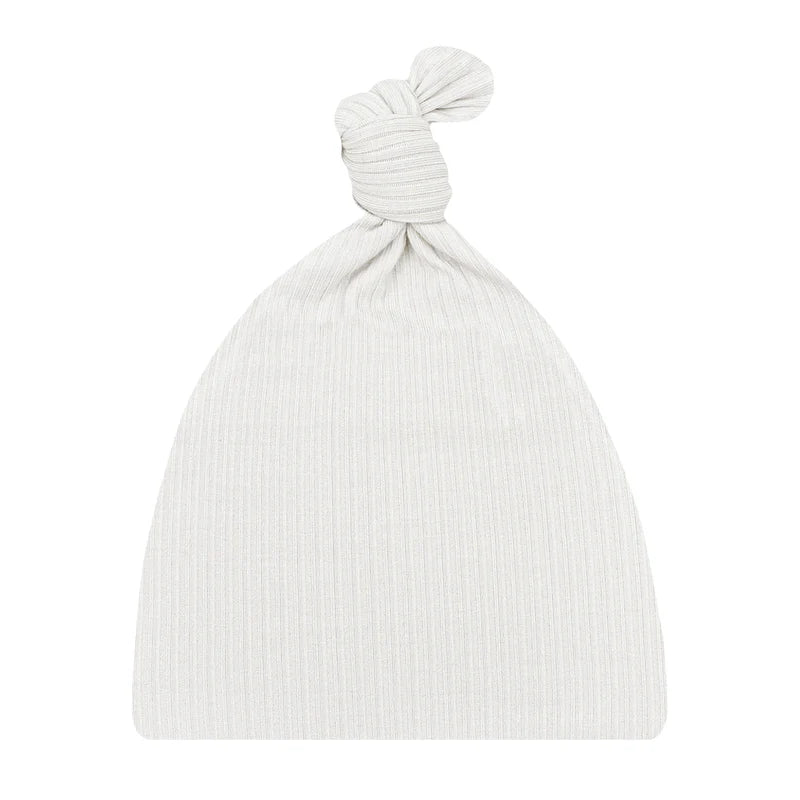 Lou Lou and Company Ribbed Top Knot Hat