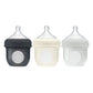 Boon NURSH Silicone Pouch Bottle - 4oz - 3pk - Gray Multi