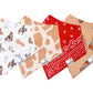 Copper Pearl Baby Bandana Bibs