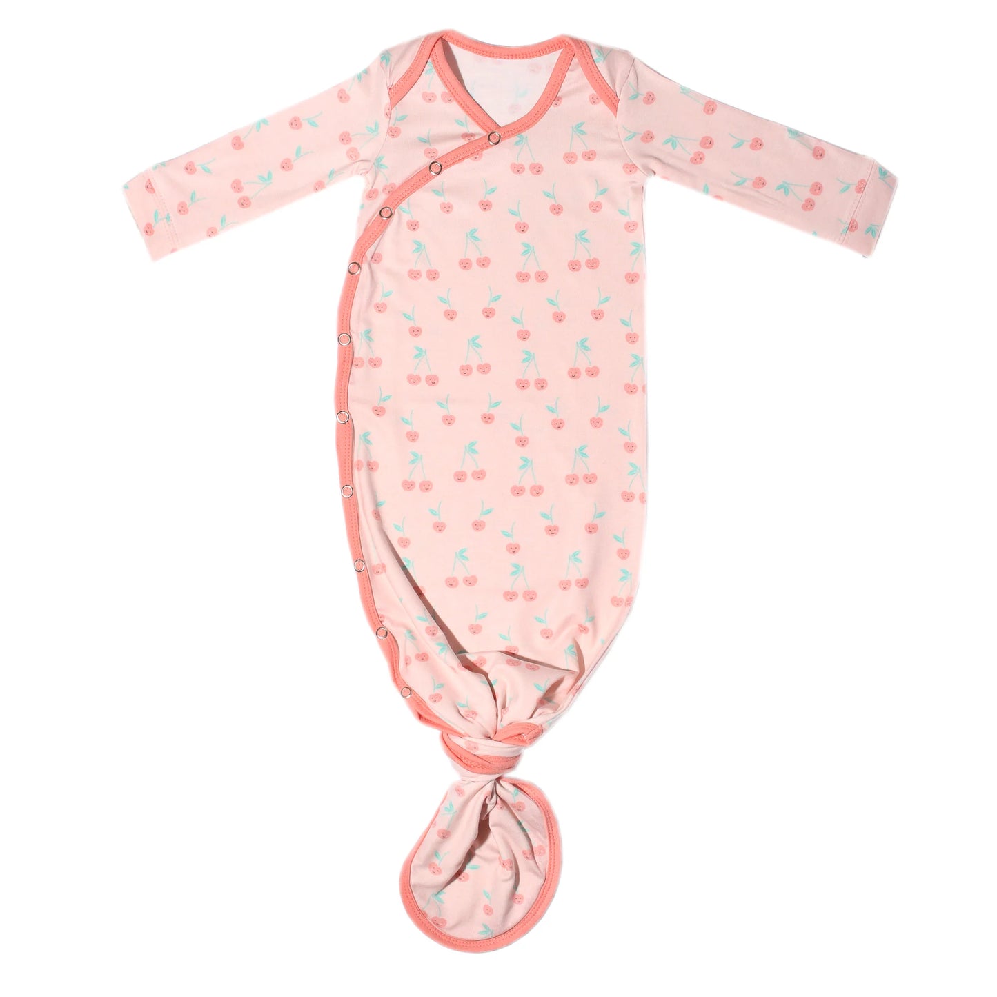 Copper Pearl Newborn Knotted Gown