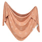 Copper Pearl Knit Swaddle Blanket