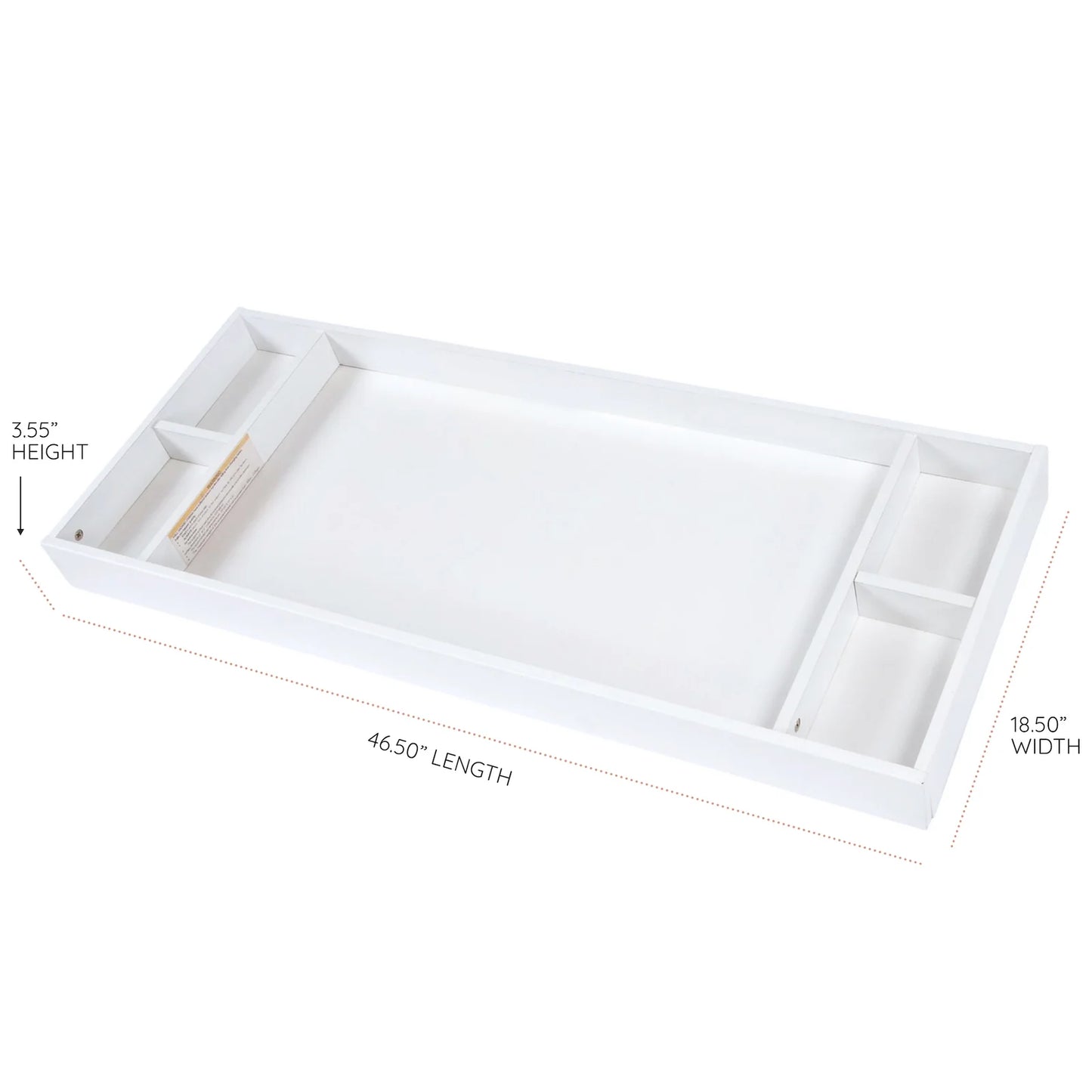Dadada Removable Changing Tray for 48" Soho / Bliss / Merry / Chicago Dressers