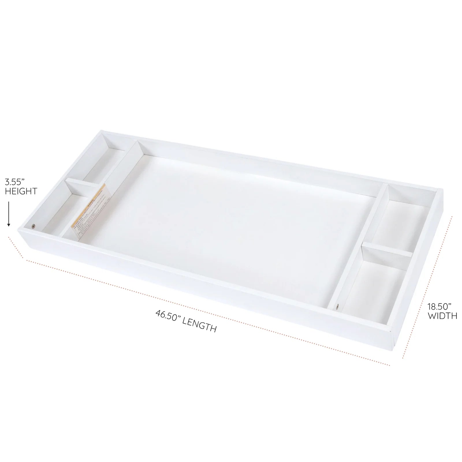 Dadada Removable Changing Tray for 48" Soho / Bliss / Merry / Chicago Dressers