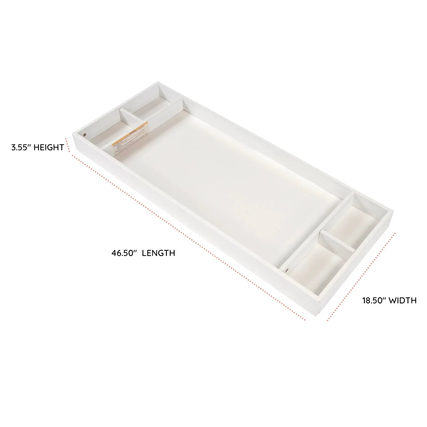 Dadada Removable Changing Tray for 48" Dressers