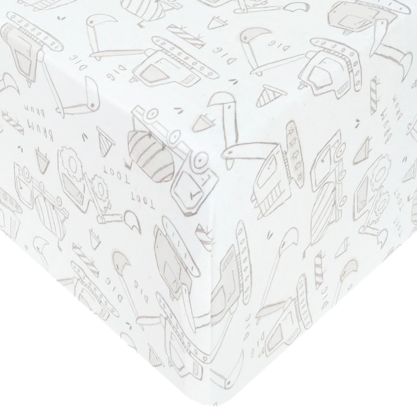 Copper Pearl Premium Crib Sheet