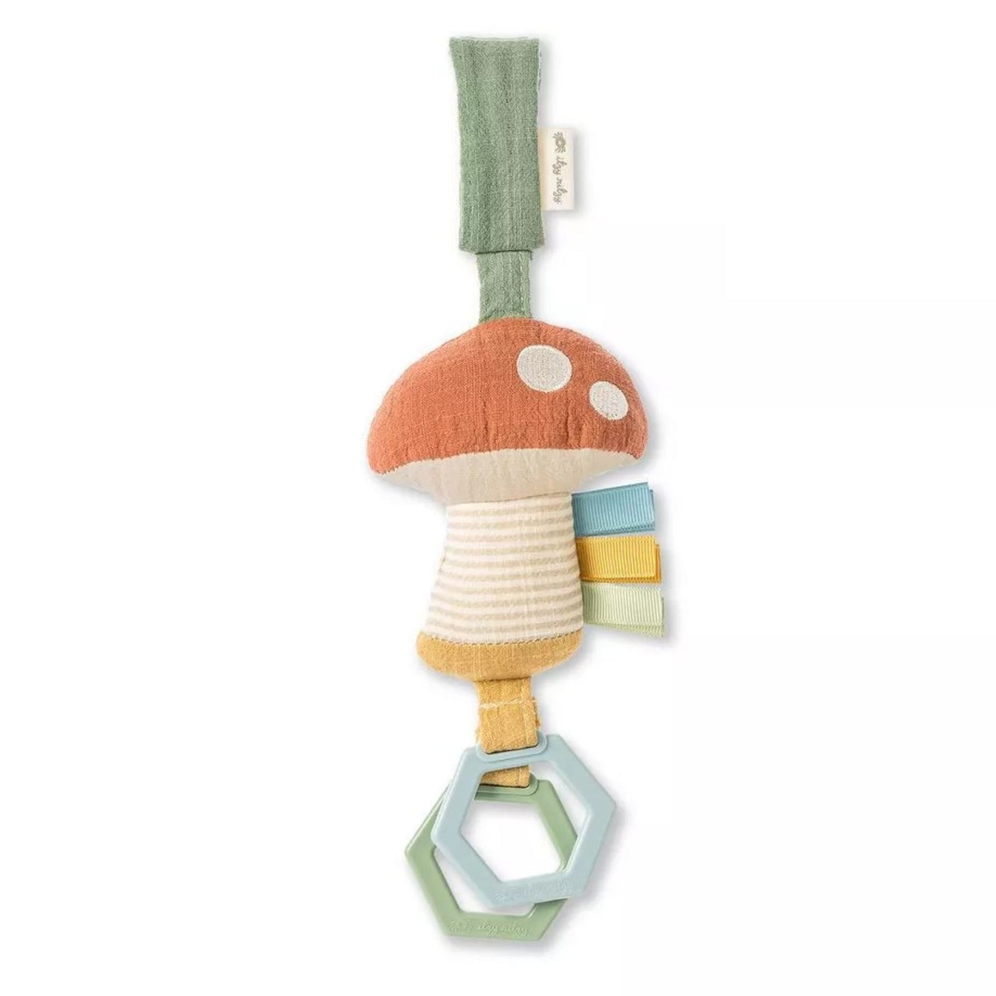 Itzy Ritzy Ritzy Jingle Attachable Travel Toy - Mushroom
