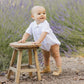 Noralee Henry Romper - White