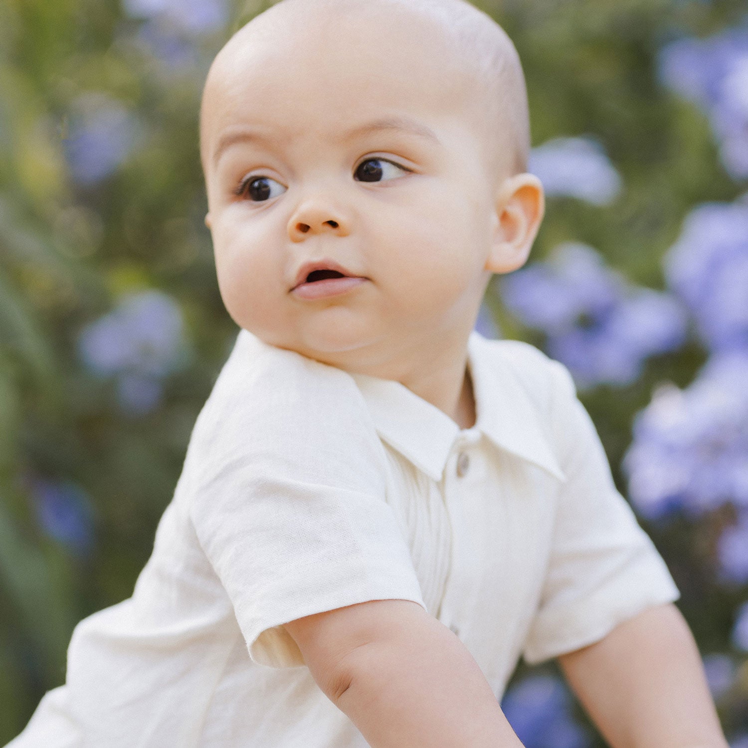 Noralee Henry Romper - White