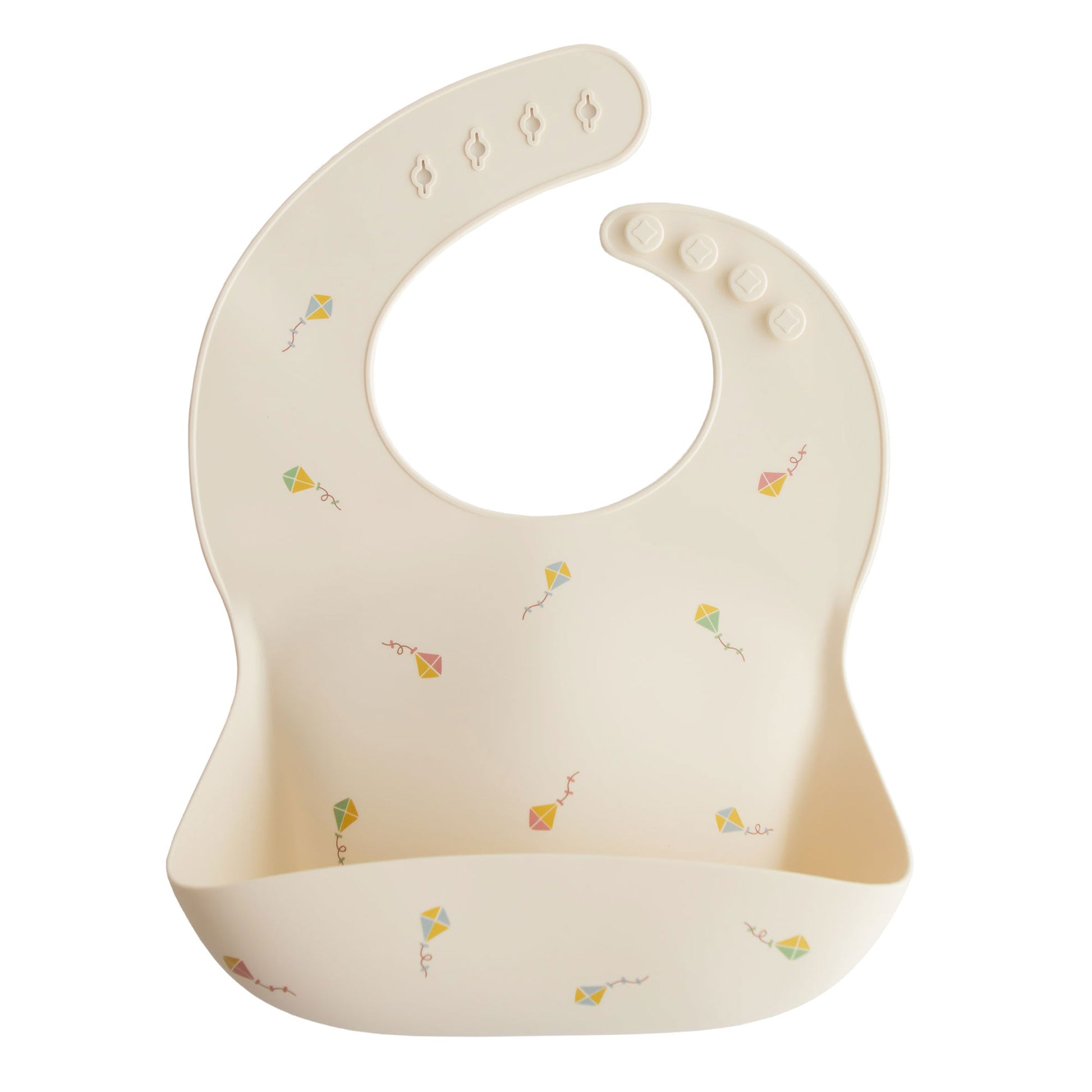 Mushie Silicone Bib - Kites
