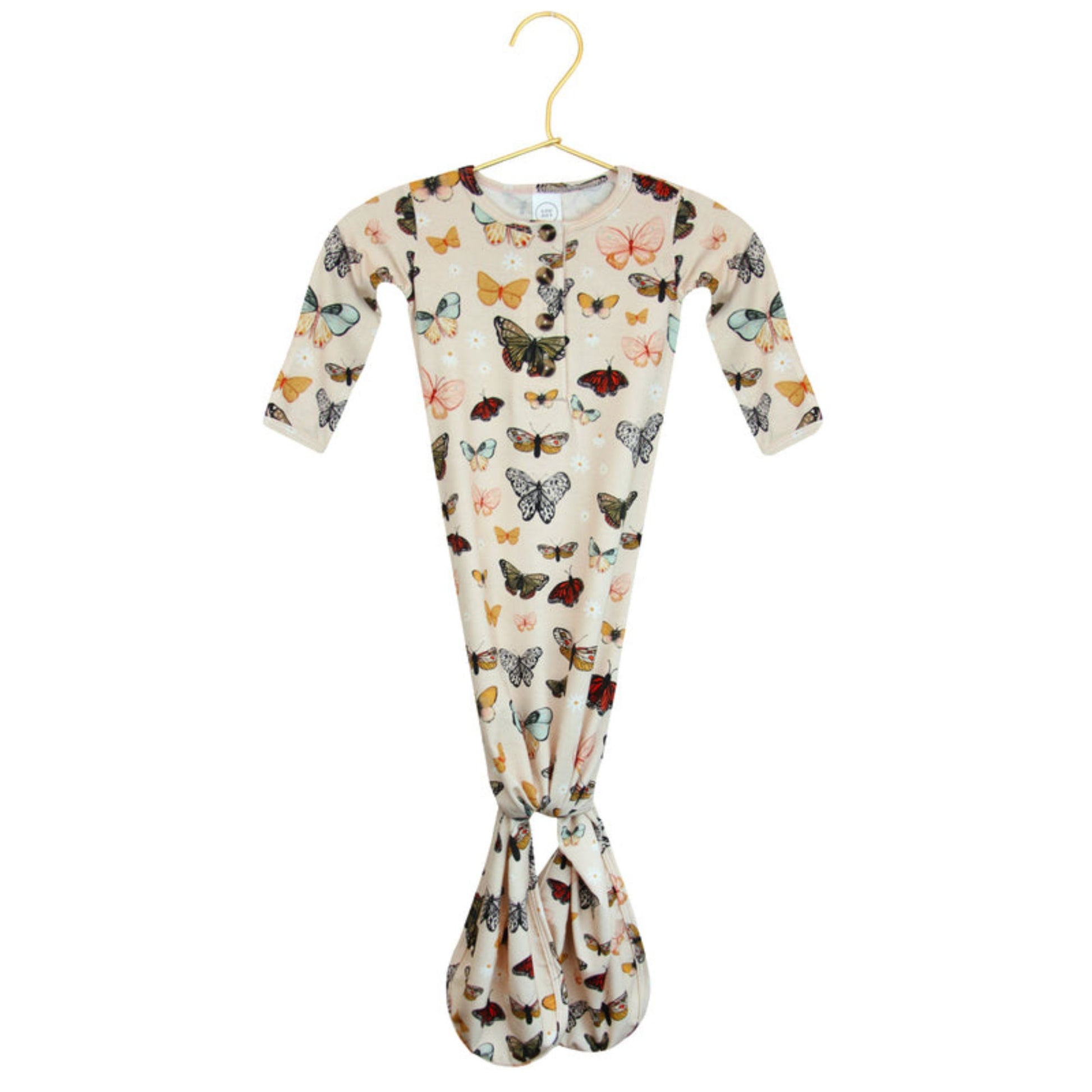 Lou Lou and Company Knotted Gown - NB-3M - Amelia