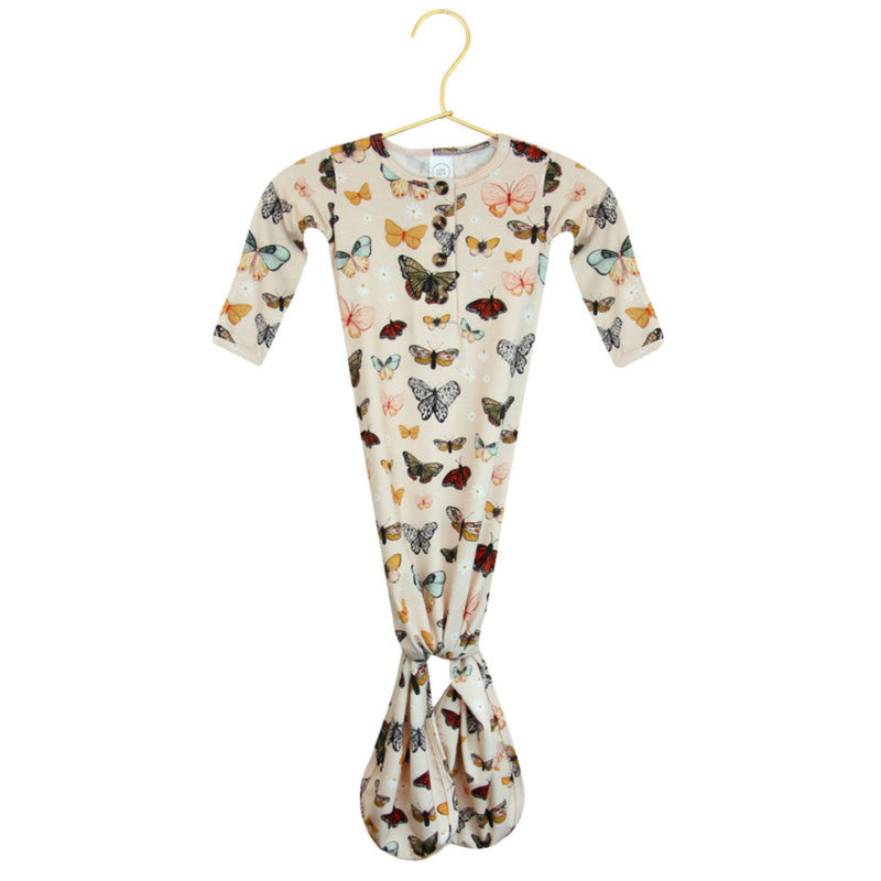 Lou Lou and Company Knotted Gown - NB-3M - Amelia