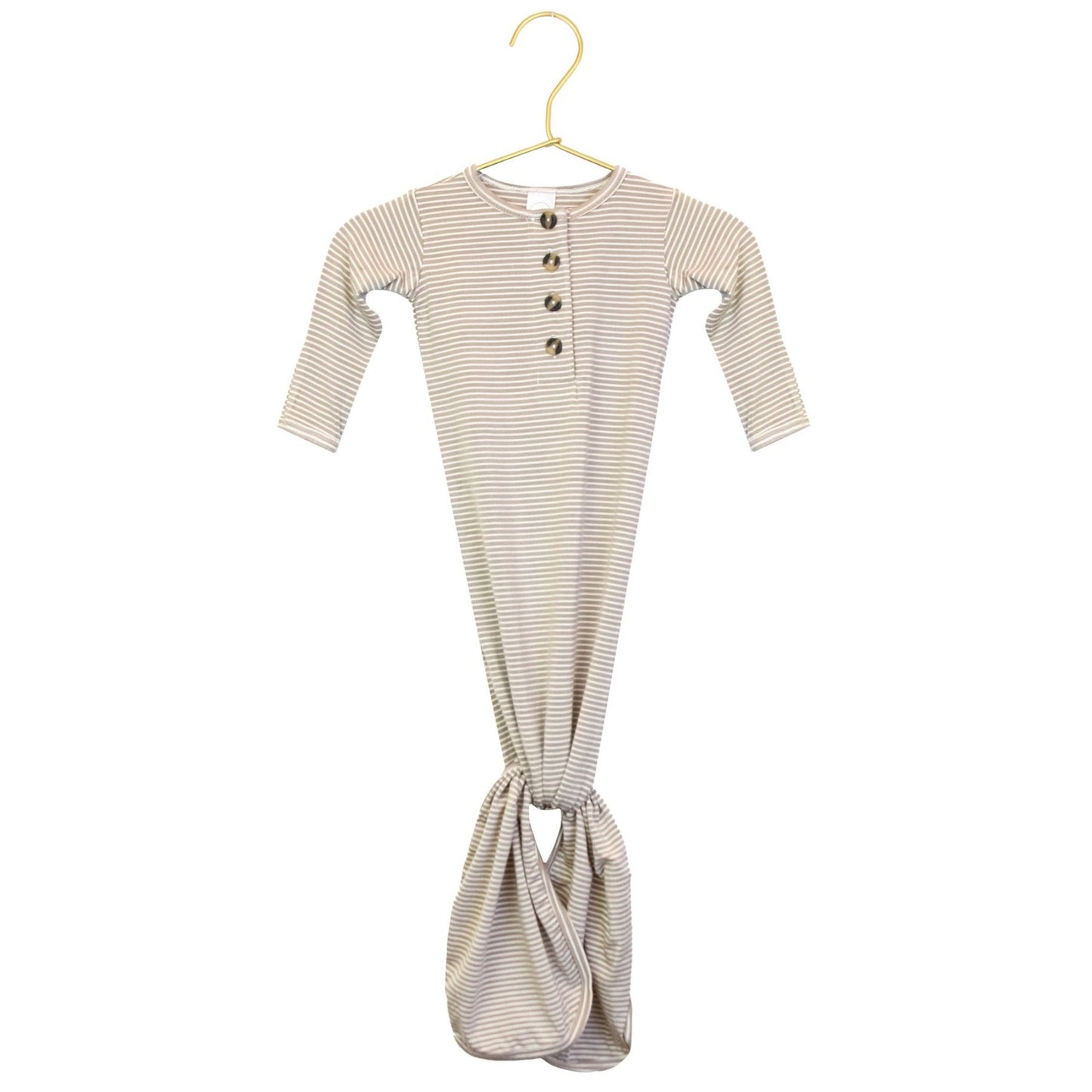 Lou Lou and Company Knotted Gown - NB-3M - Banks