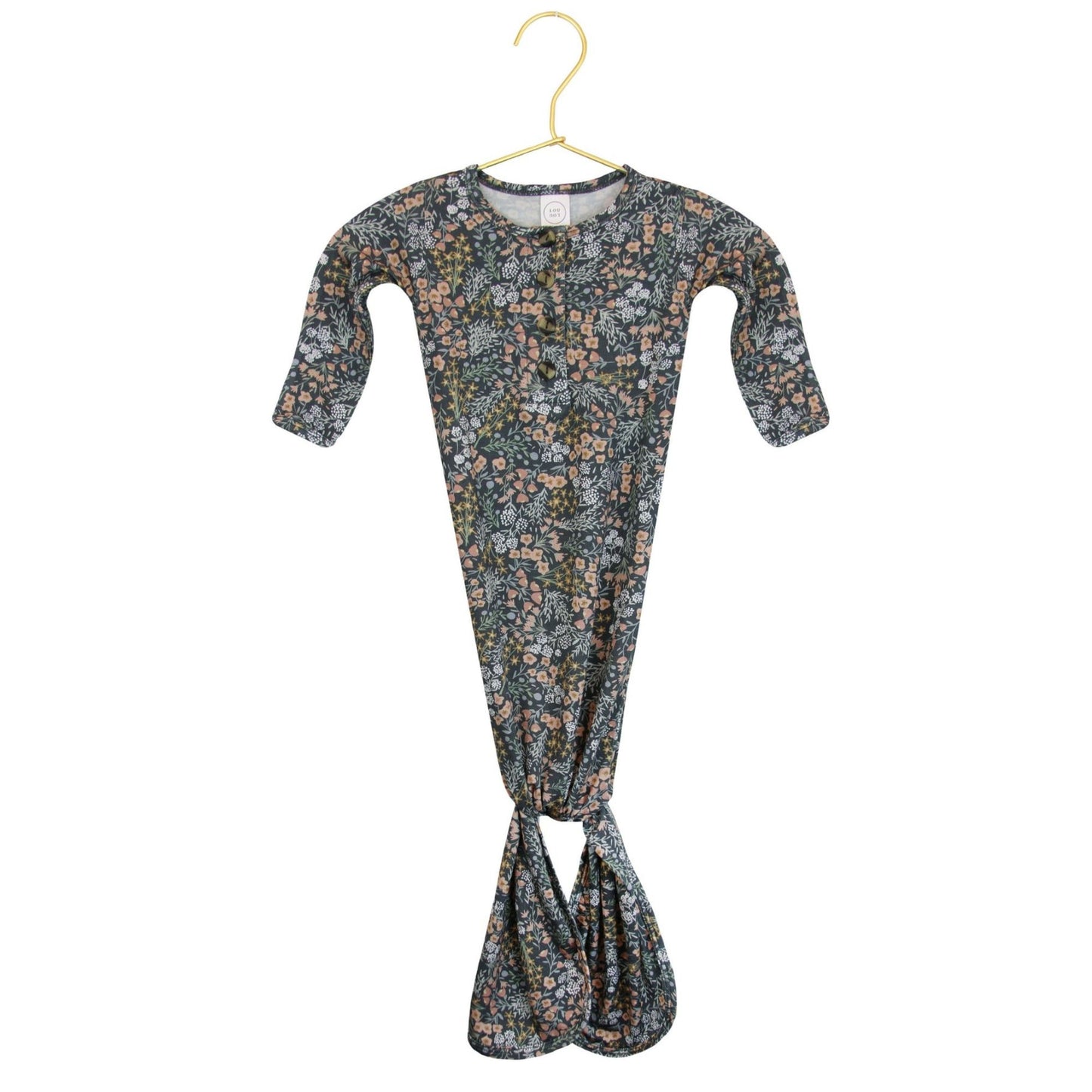 Lou Lou and Company Knotted Gown - NB-3M  - Bea