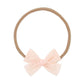 Lou Lou and Company Tulle Bow Headband - Medium - Blush