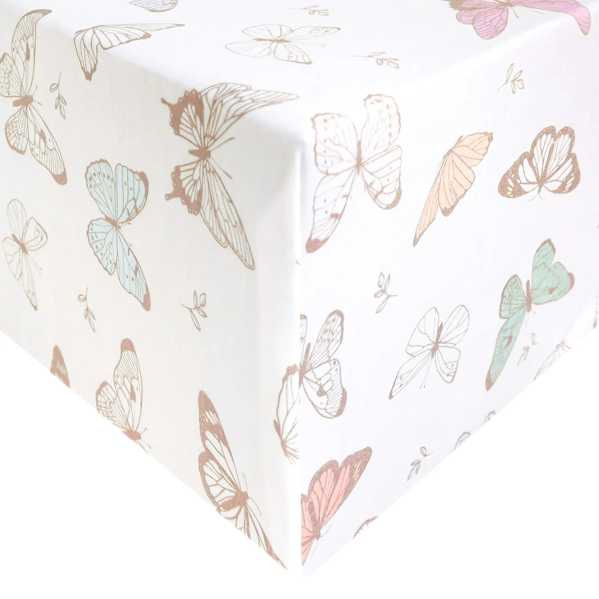 Copper Pearl Premium Crib Sheet