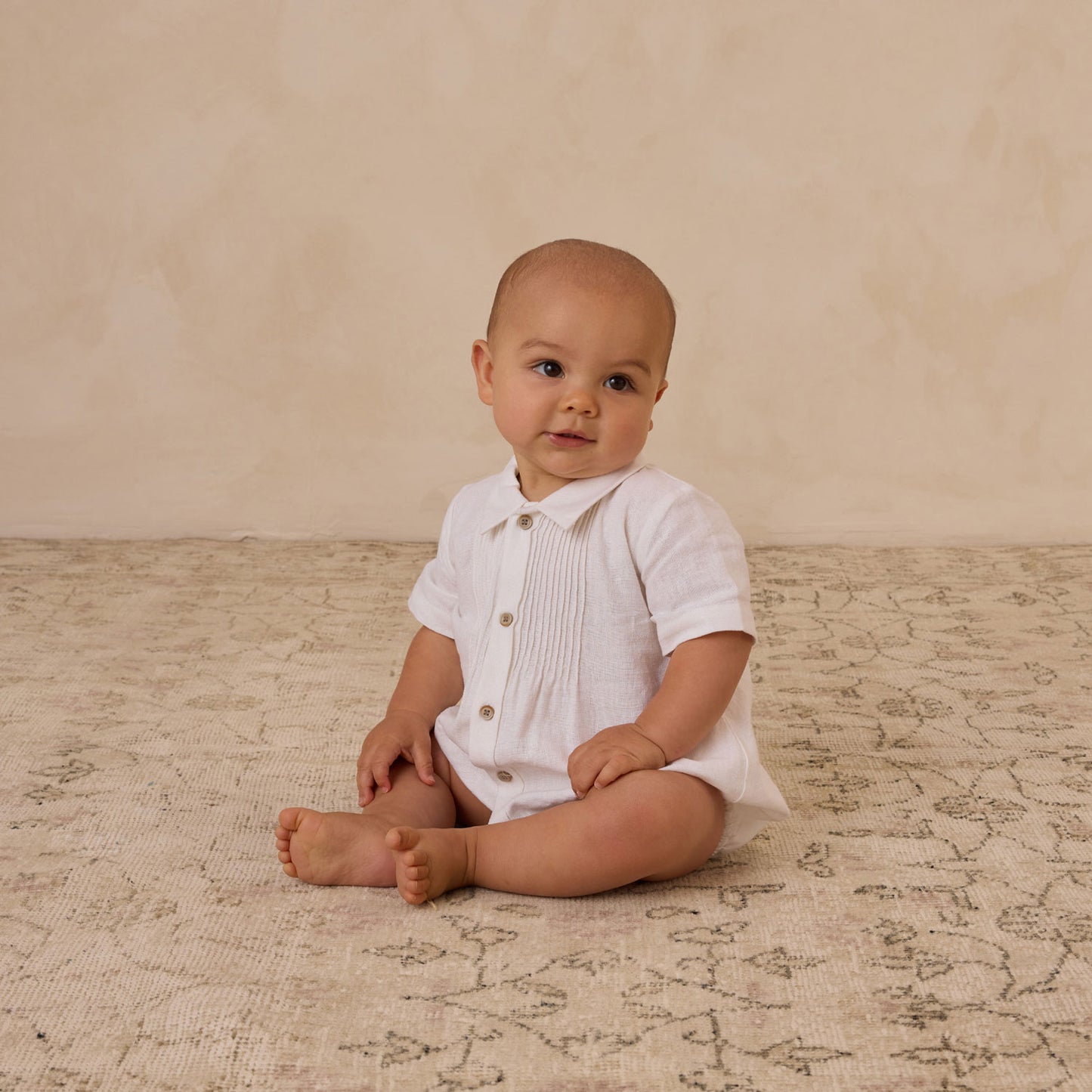 Noralee Henry Romper - White