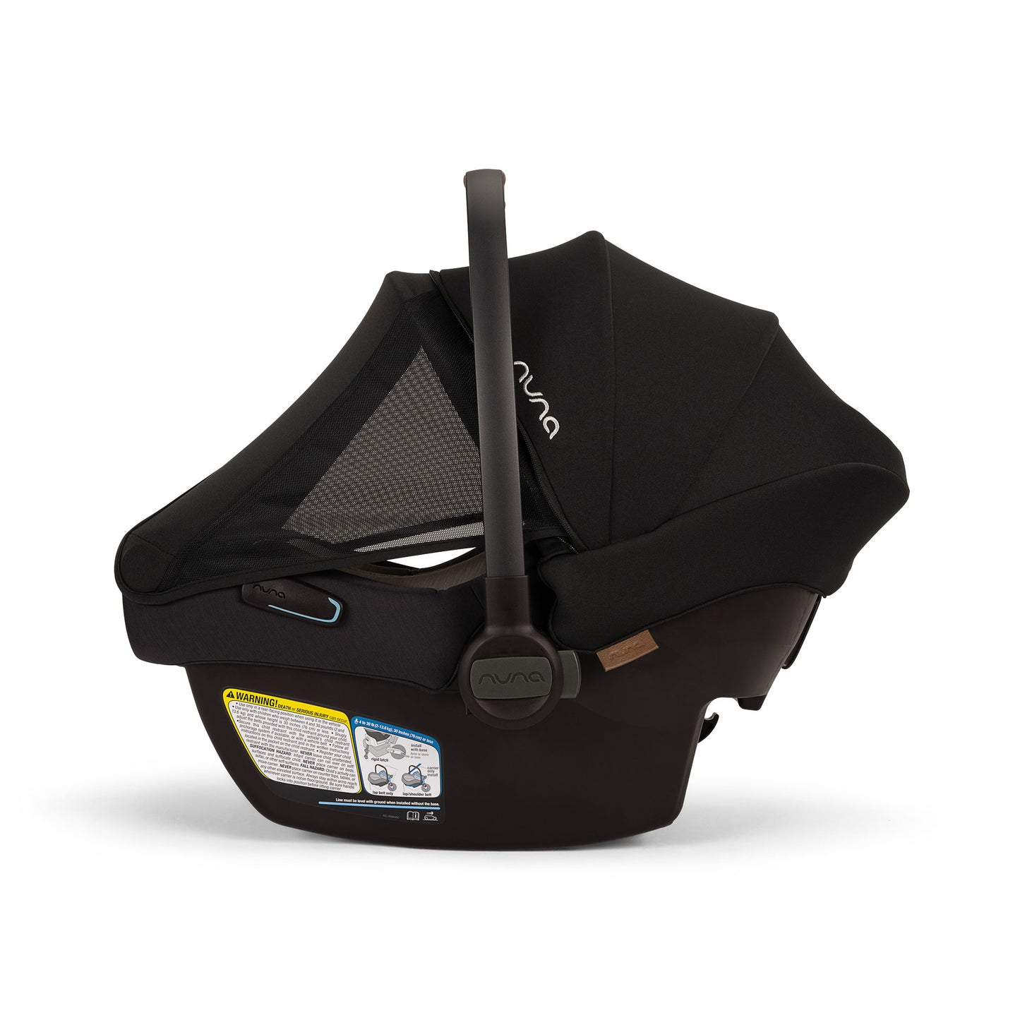 Nuna PIPA Aire Infant Car Seat with Base - Caviar