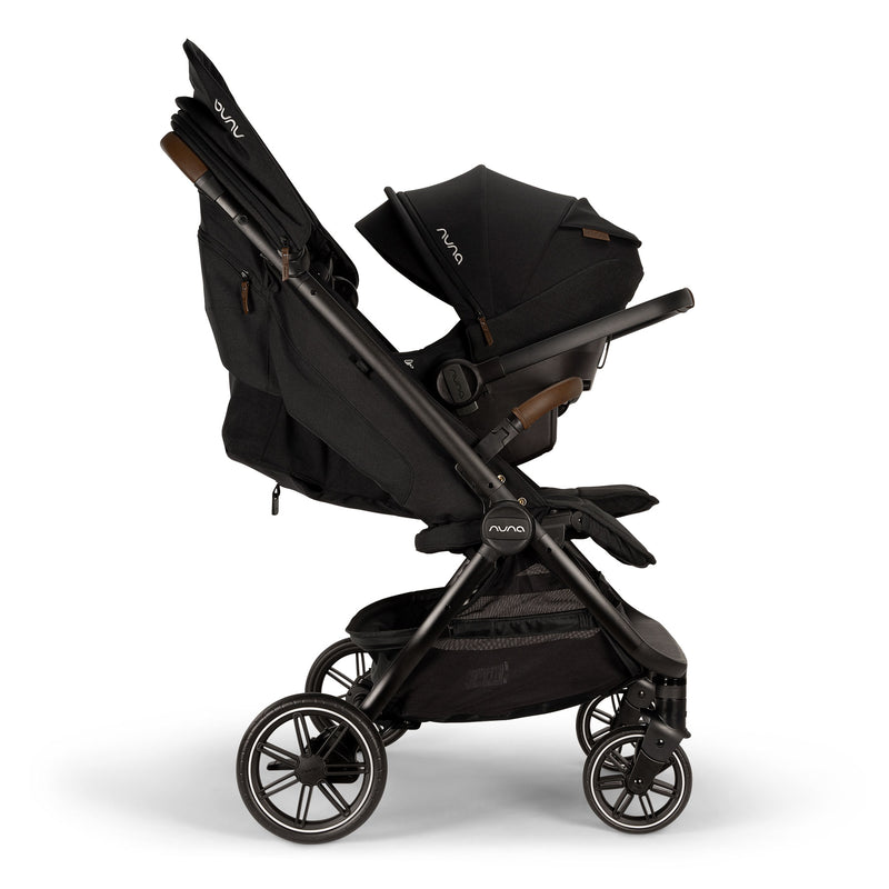 Nuna TRVL Dubl Stroller - Caviar