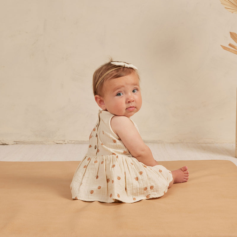 Quincy Mae Little Knot Headband - Ivory - Beige