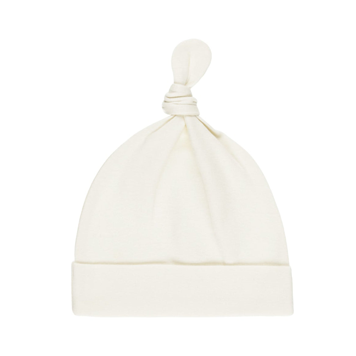 Quincy Mae Knotted Baby Hat - Ivory