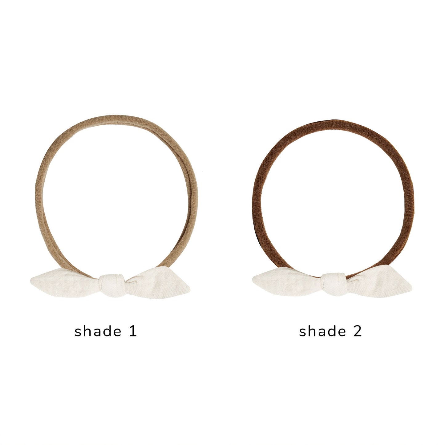Quincy Mae Little Knot Headband - Ivory