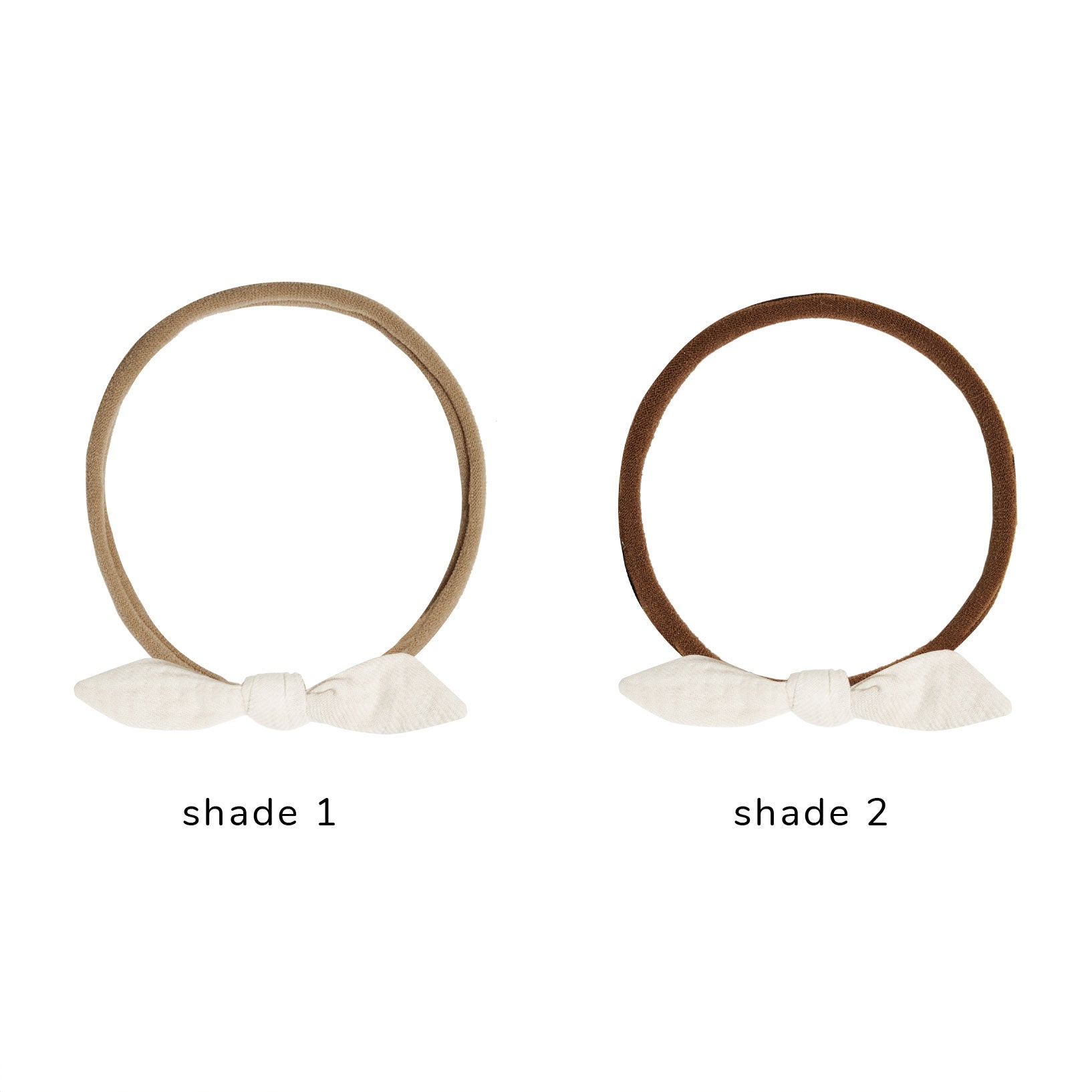 Quincy Mae Little Knot Headband - Ivory