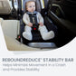 Baby rides in Britax Willow Brook S+ Travel System - Graphite Onyx